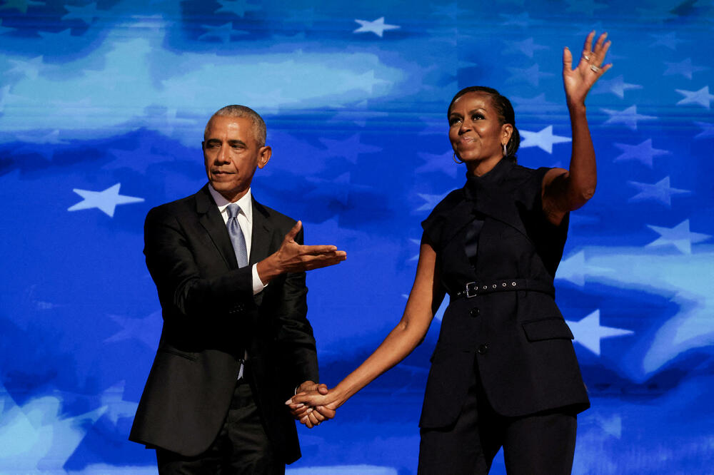 Barak i Mišel Obama, Foto: Reuters