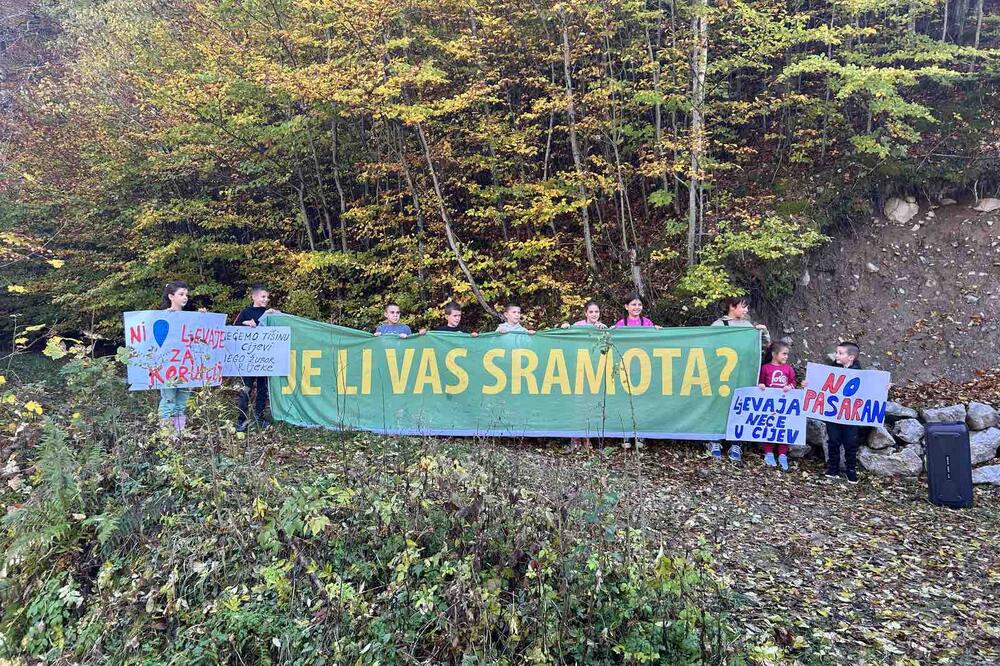 Detalj sa prošlonedjeljnog protesta, Foto: Jelena Jovanović