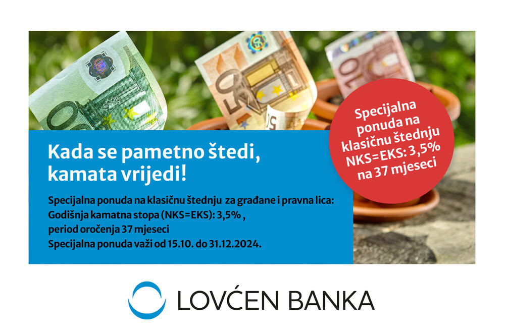 Foto: Lovćen banka