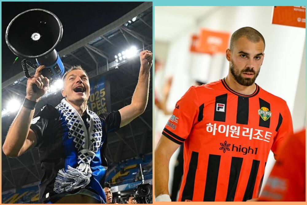 Mugoša i Tući, Foto: Incheon United FC, Gangwon Football Club