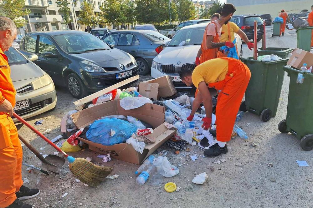 Kontejnere odvezli 200 metara dalje od prethodne lokacije, Foto: Čistoća