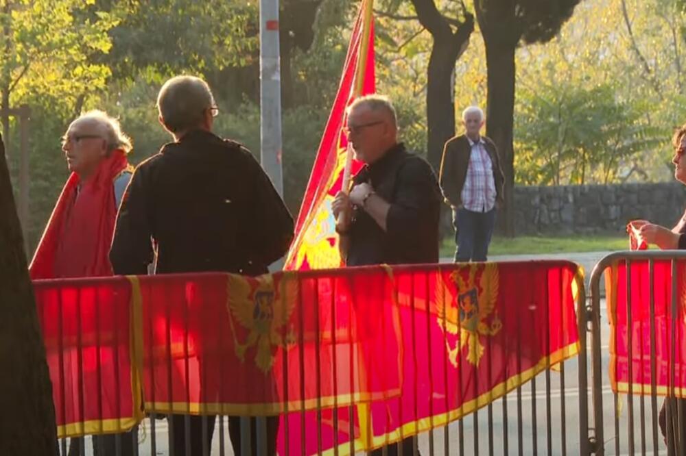 Sa protesta, Foto: Screenshot/TV Vijesti