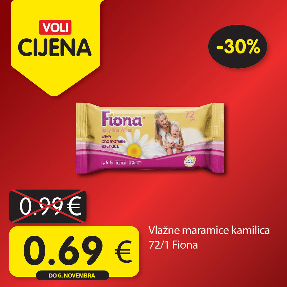 <p>Širok izbor proizvoda po najpovoljnijim cijenama na tržištu u svim Voli i Naš diskont marketima.</p>