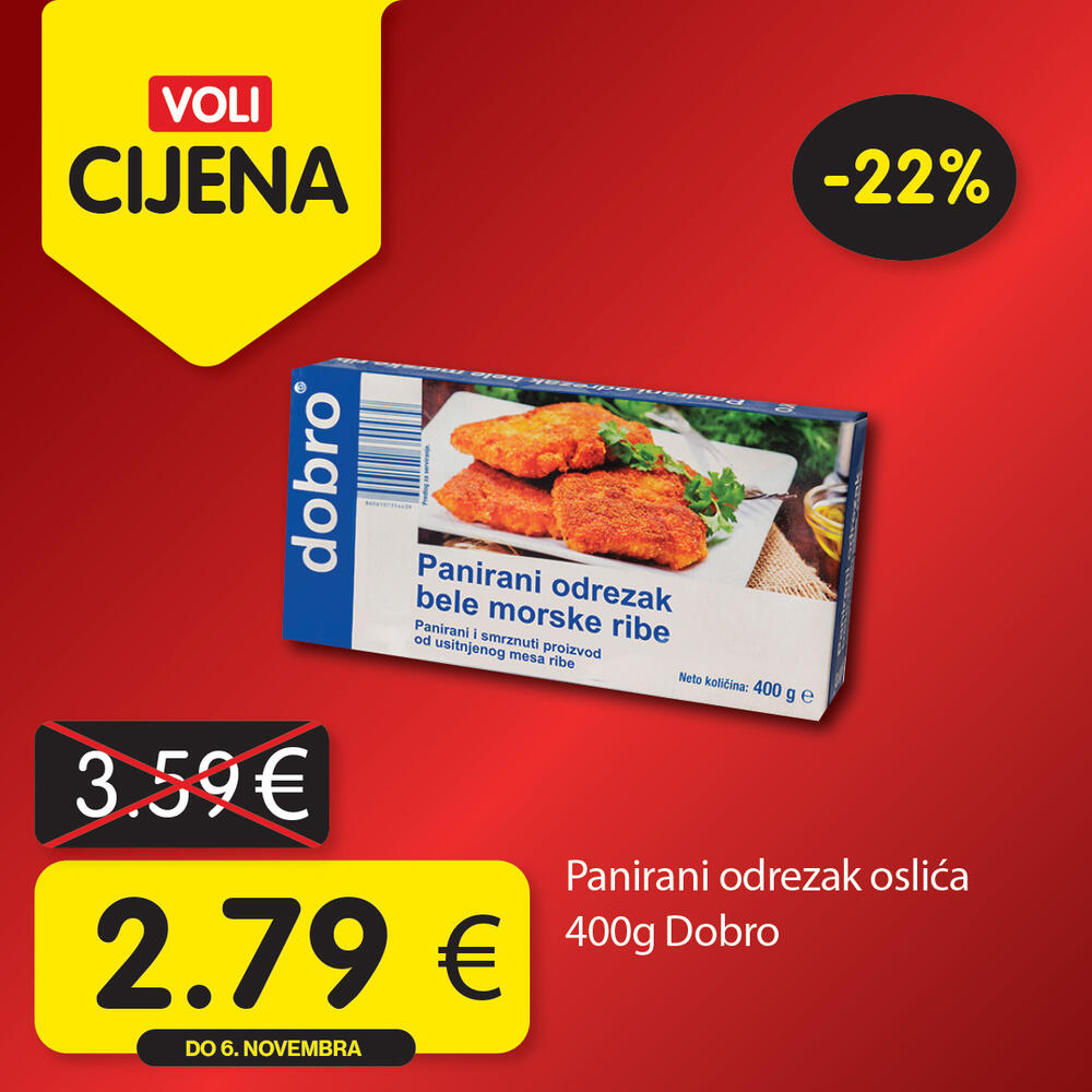 <p>Širok izbor proizvoda po najpovoljnijim cijenama na tržištu u svim Voli i Naš diskont marketima.</p>