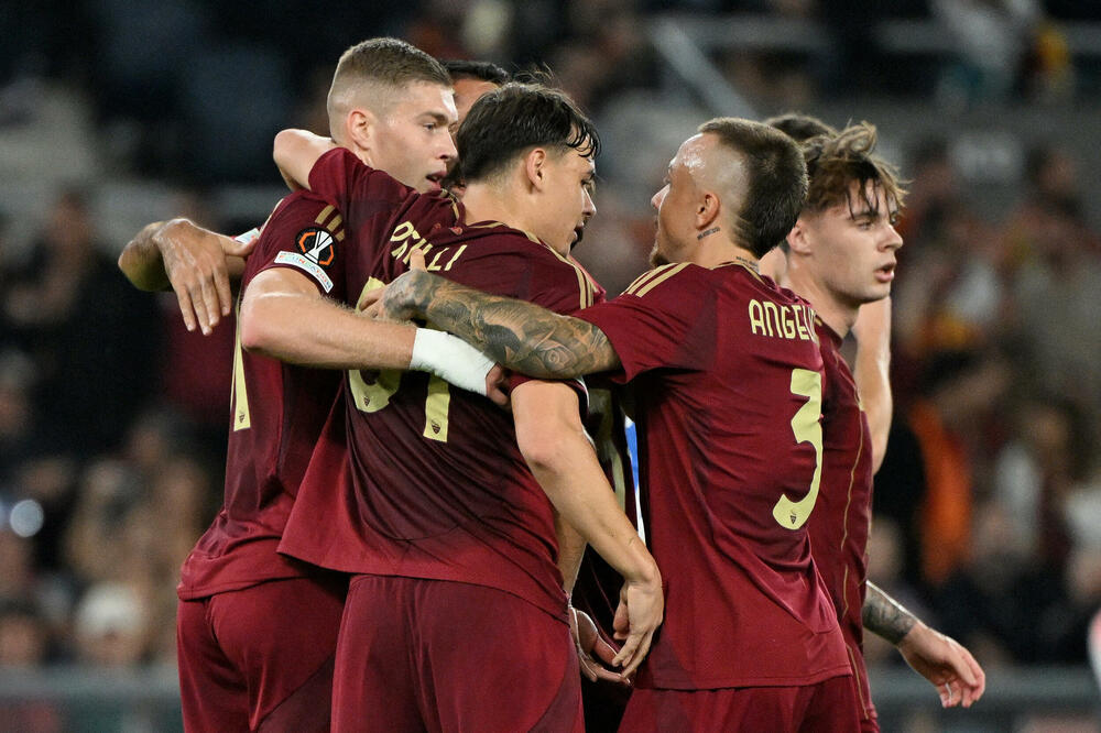 Fudbaleri Rome (arhiva), Foto: Reuters