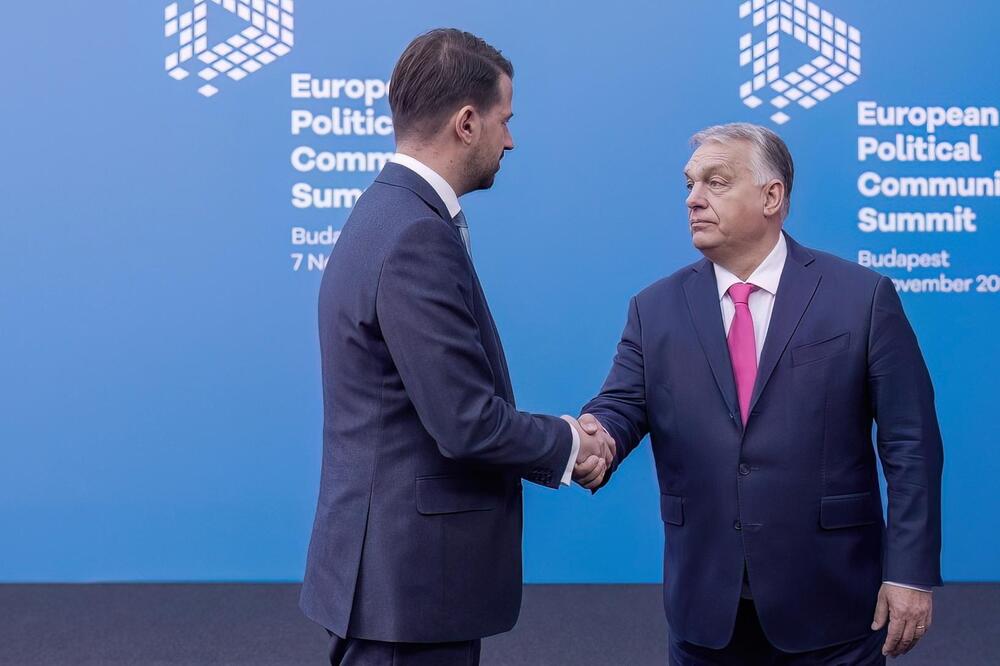 Milatović i Orban, Foto: Kancelarija za odnose s javnošću predsjednika Crne Gore