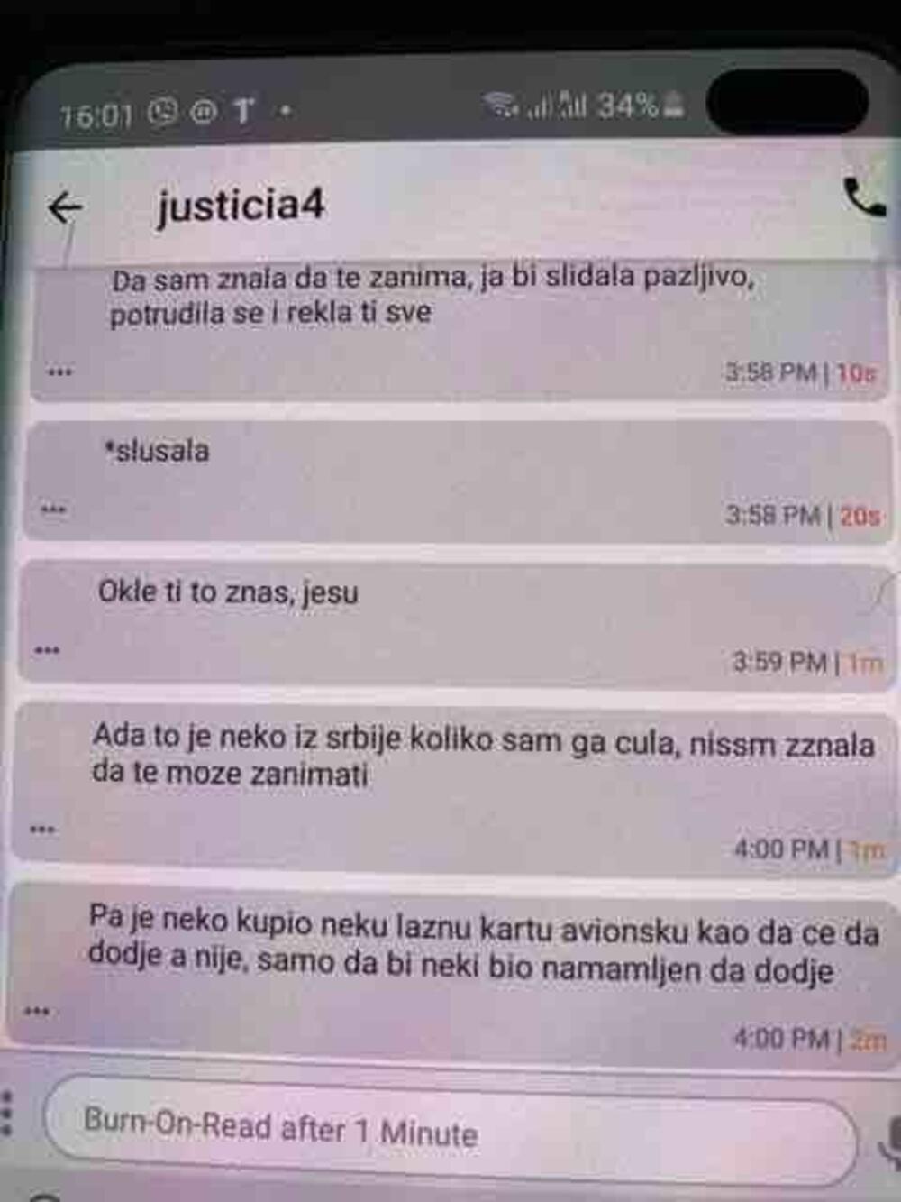 Justicija pisala o službenim tajnama