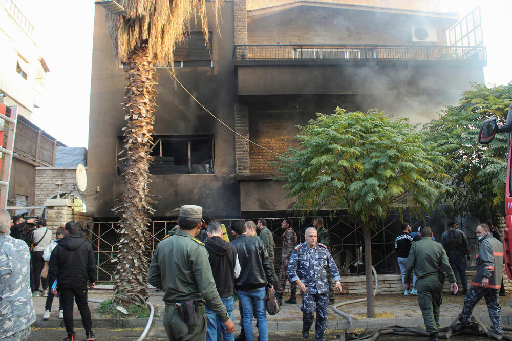 Posljedice izraelskog napada: Detalj iz Damaska, Foto: Reuters