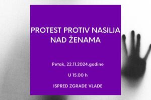 Za petak zakazan protest protiv nasilja nad ženama