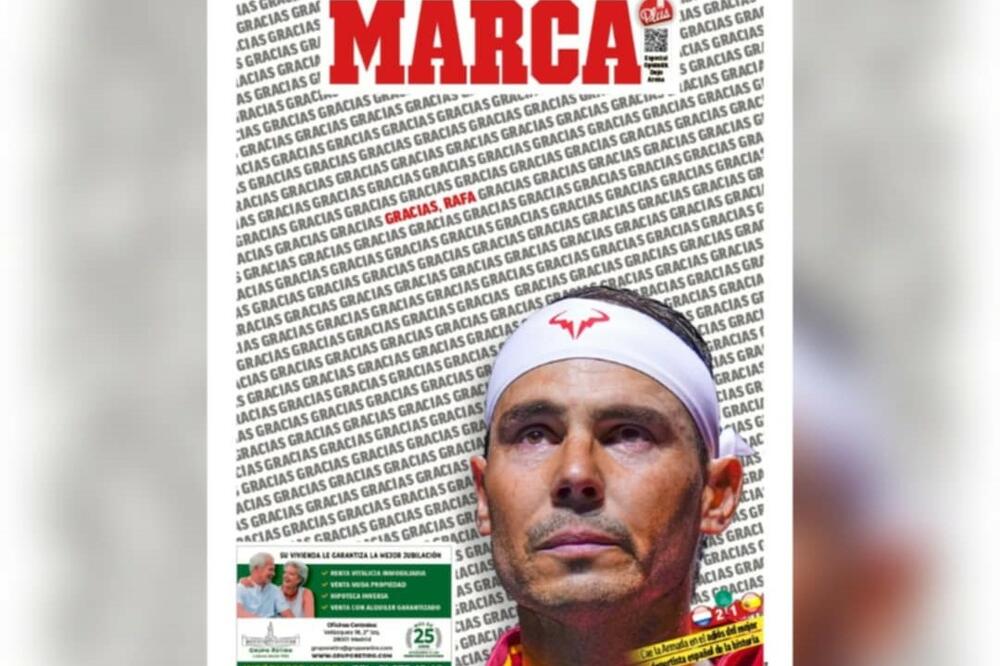 Hvala, Rafa - naslovnica Marke, Foto: Marca