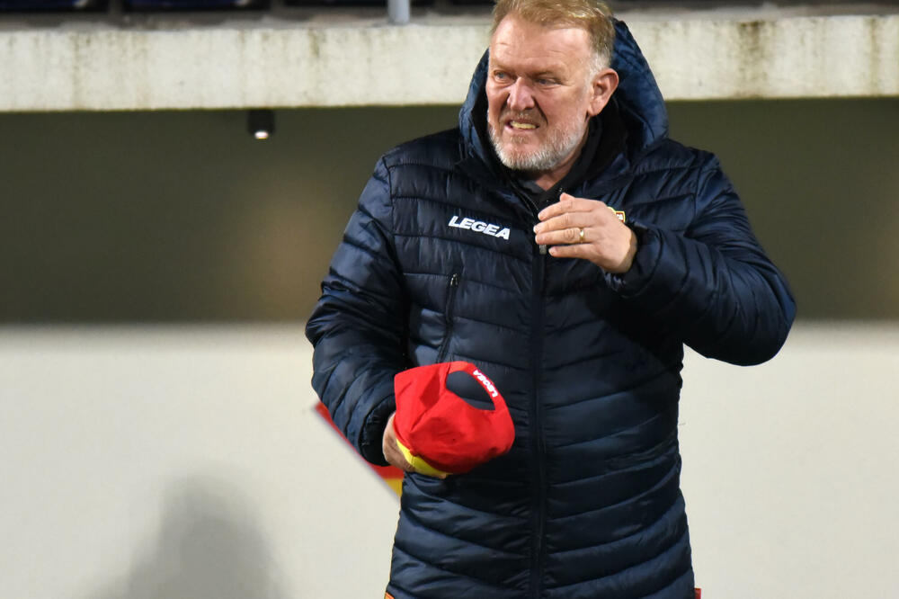 Robert Prosinečki na meču u Nikšiću, Foto: Luka Zeković