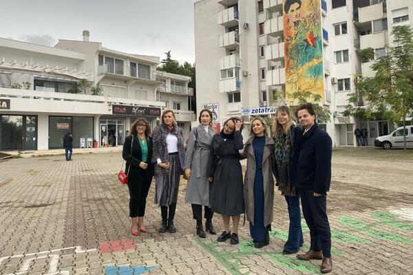 Mural Stane Tomašević u Baru kao simbol ženske antifašističke borbe