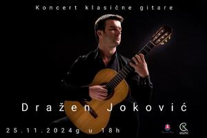 Koncert gitariste Dražena Jokovića na Cetinju