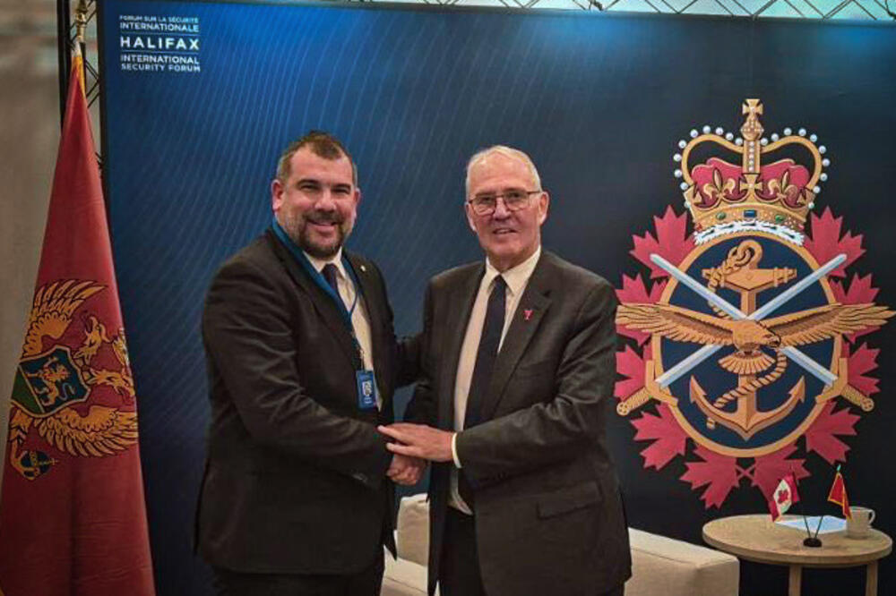 Krapović na Halifax forumu, Foto: Ministarstvo odbrane