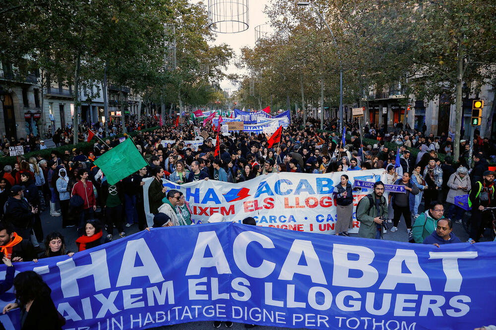 Demonstracije u Barseloni: Tražili smanjenje zakupnina, zabranu...