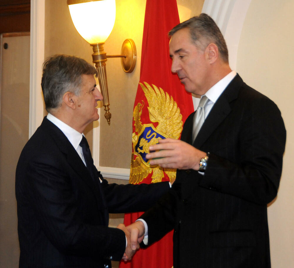 Svetozar Marović i Milo Đukanović