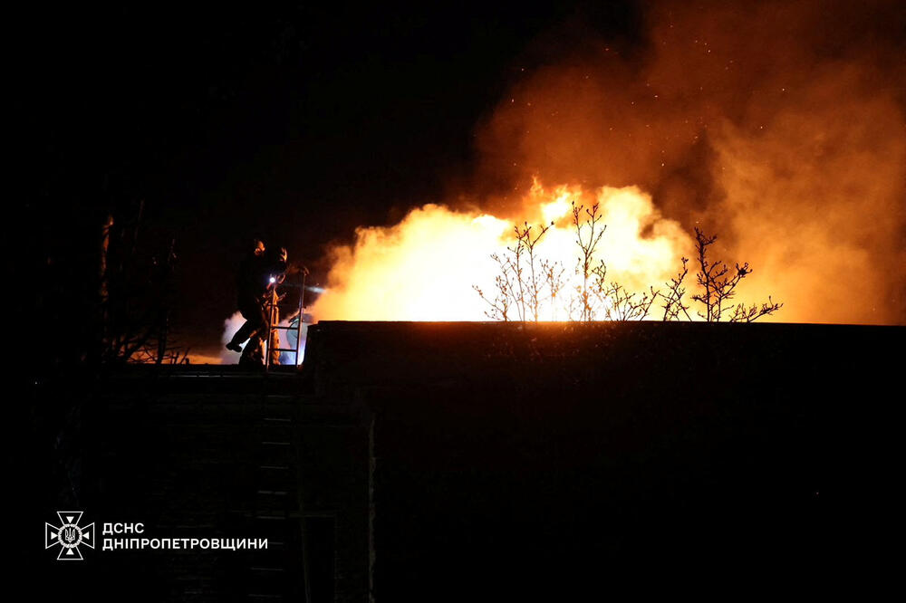 Detalj nakon ruskog napada na Dnjepar, Foto: Reuters