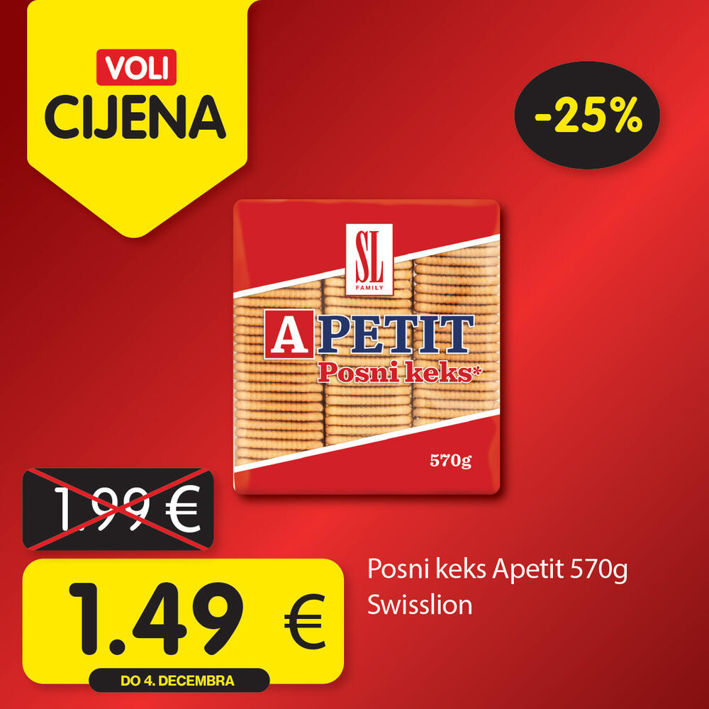 <p><em>Posjetite neki od VOLI ili Naš diskont marketa i pronađite proizvode koje volite po specijalno niskim cijenama.</em></p>