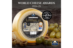 Veliki uspjeh Mljekare Livno na World Cheese Awards 2024.