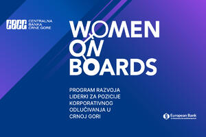 Poziv za drugu generaciju polaznica programa Women on Boards...