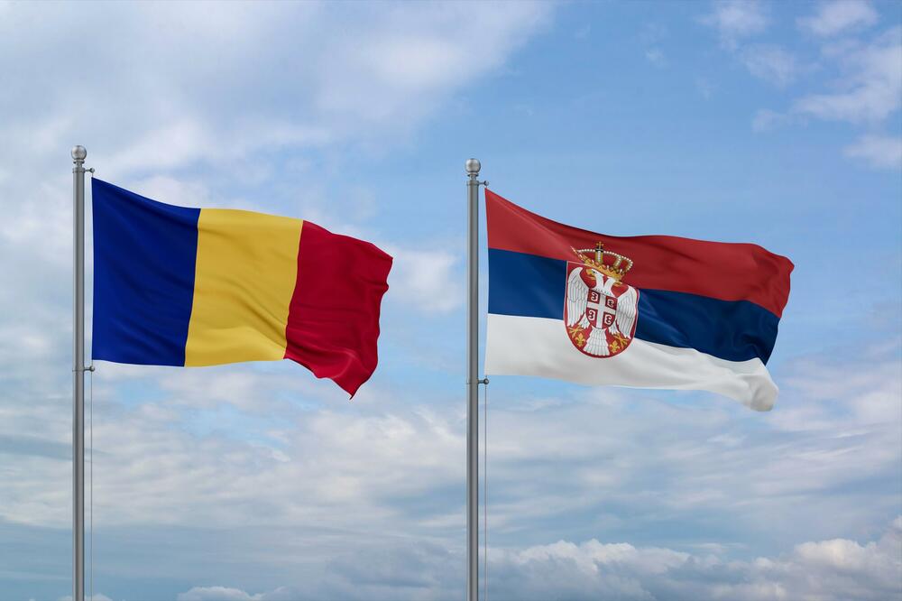 Zastave Rumunije i Srbije (ILustracija), Foto: Shutterstock