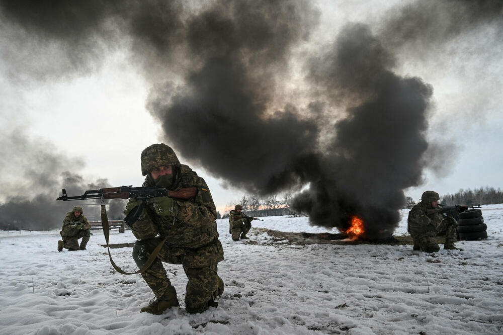 Ukrajinski vojnici na ratištu, Foto: Reuters