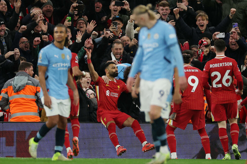 Slavlje fudalera Liverpula, Foto: Reuters