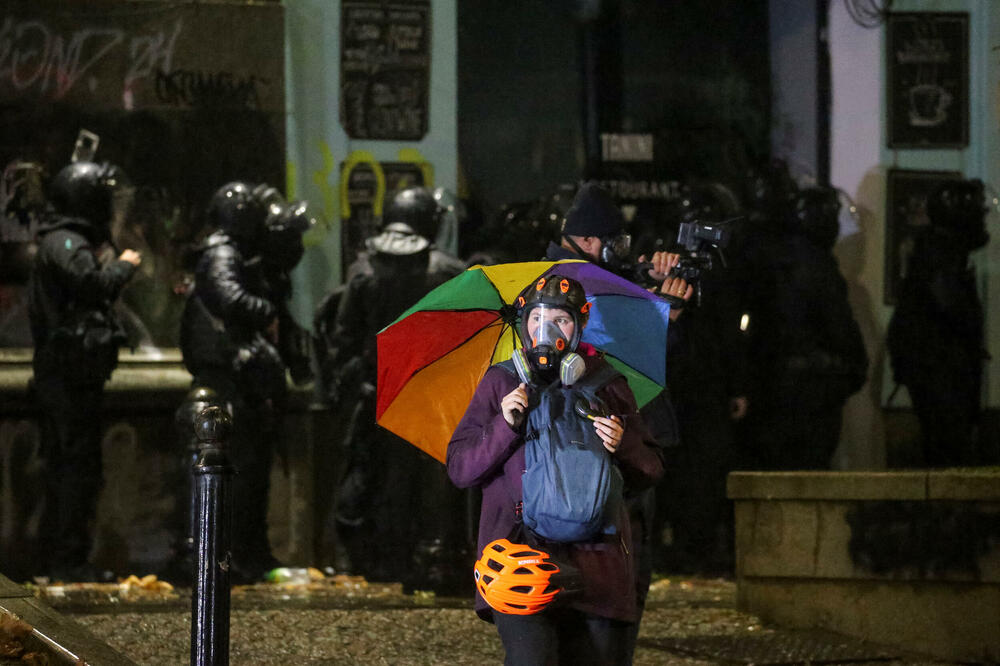 Sa protesta u Tbilisiju, Foto: Reuters