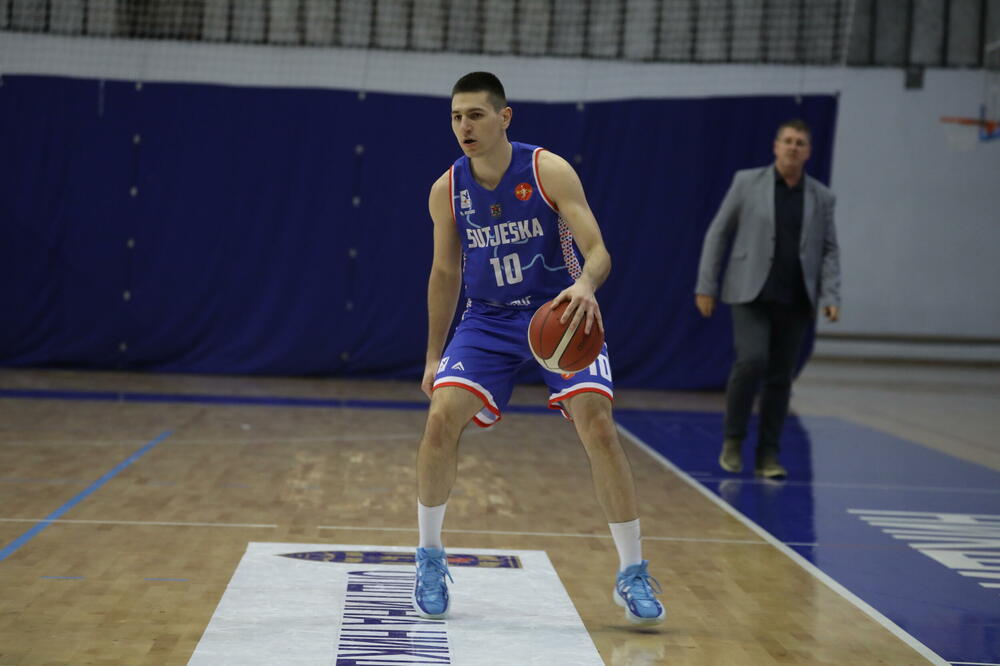 Košarkaš Sutjeske, Andrej Vulević, Foto: KK Sutjeska/Slobodan Milić