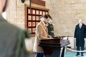 Milatović položio vijenac na Ataturkov mauzolej Anitkabir