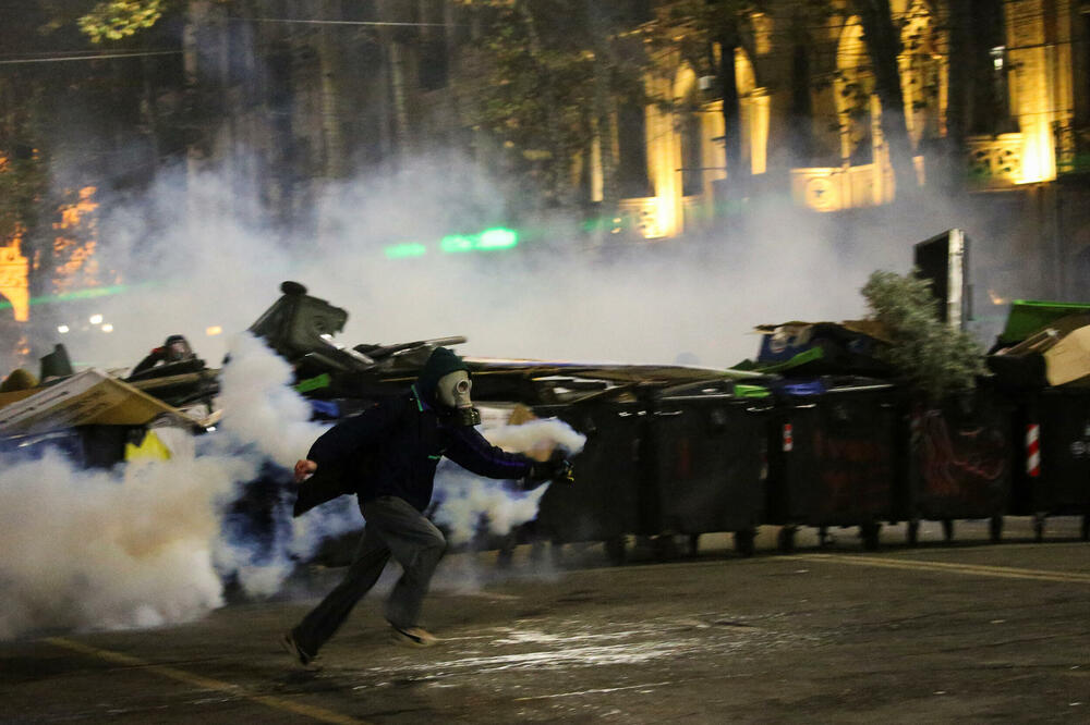 Detalj sa protesta