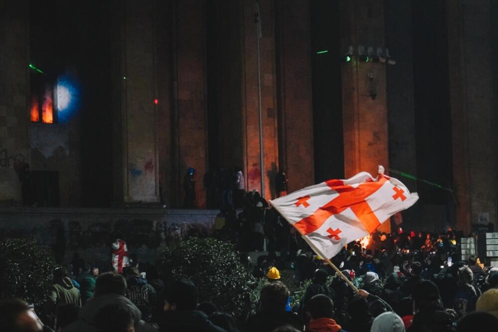 Detalj sa protesta u Gruziji, Foto: Shutterstock