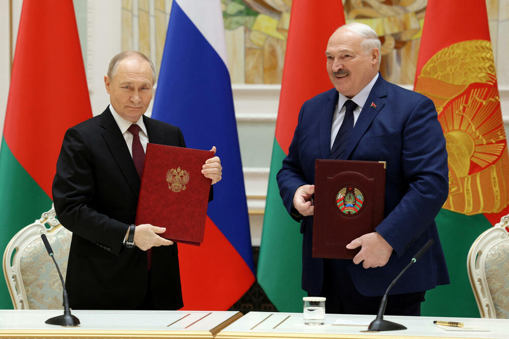 Putin i Lukašenko, Foto: Reuters