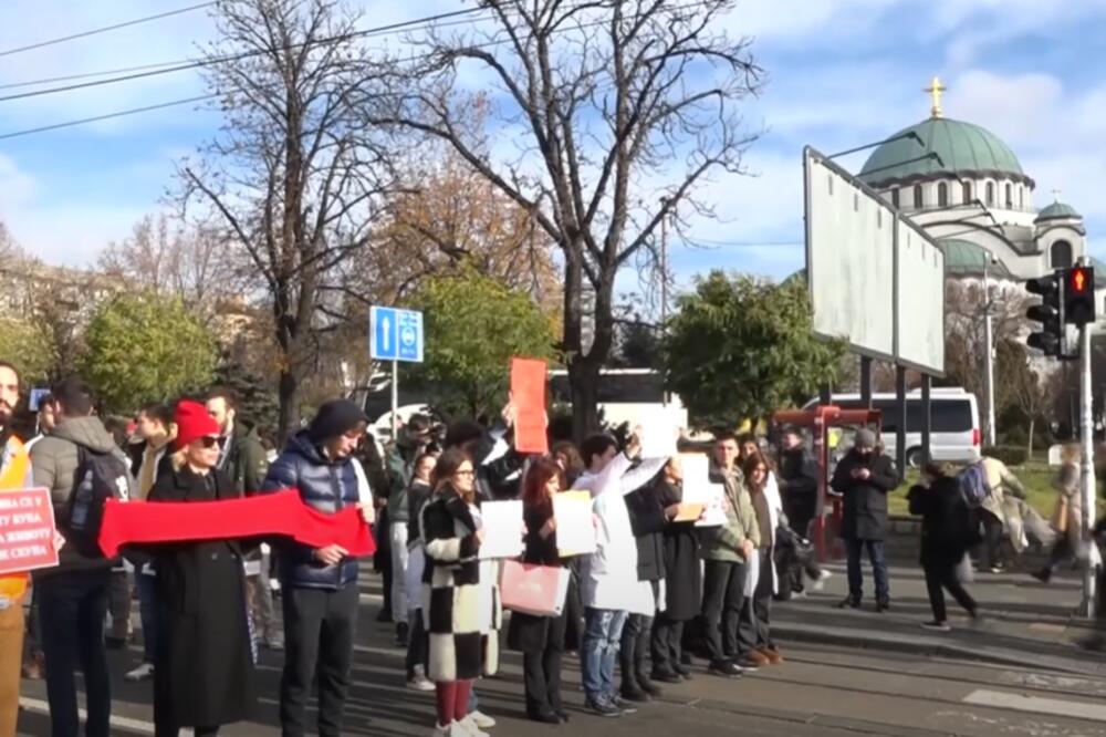 Sa akcije "Zastani Srbijo", Foto: Screenshot/Youtube