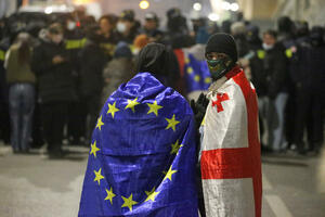 Proevropski demonstranti opet na ulicama gruzijske prijestonice...