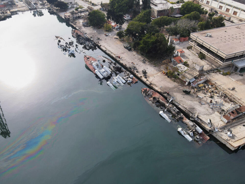 Brodovi uništeni u izraelskom bombardovanju Latakije