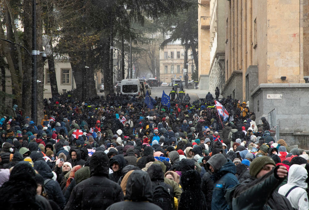 Tbilisi protest