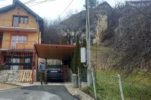 Stijena nad porodičnom kućom u Pljevljima za nemiran san