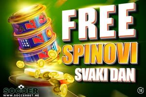 Soccerbet: Free spinovi svaki dan! SVIMA!