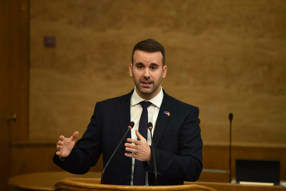 Spajić na premijerskom satu u oktobru ove godine, Foto: Boris Pejović