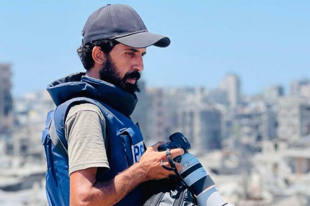 Omar el Kata je fotoreporter koji radi u sjevernom dijelu Gaze, Foto: BBC