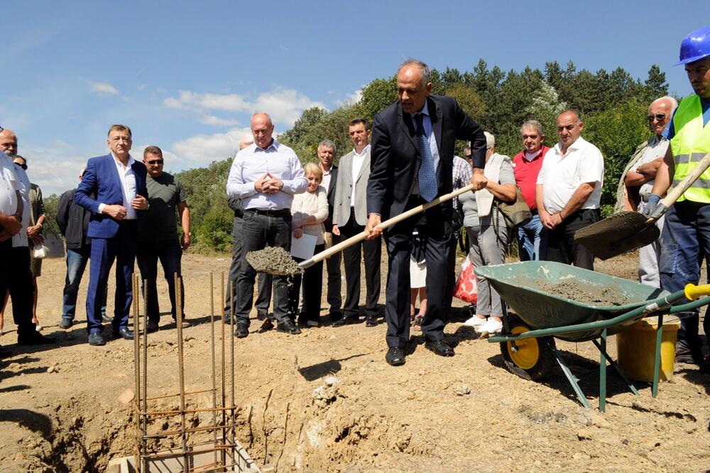 Sa polaganja kamen-temeljca 2018. godine, Foto: Goran Malidžan