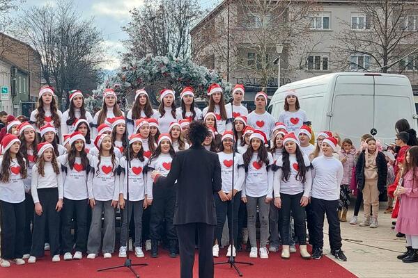 Manifestacija „Djeca djeci“ na nikšićkom Trgu okupila brojne...