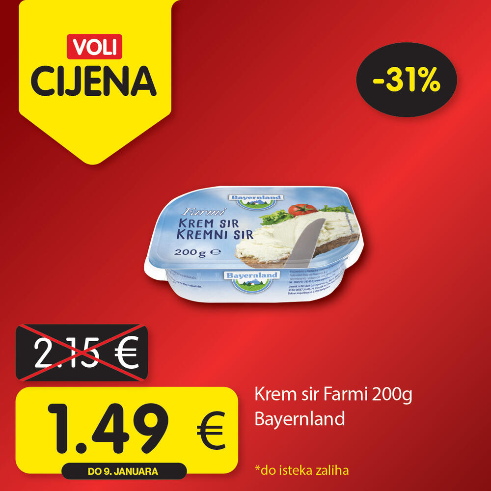 <p>Uživajte u opuštenoj trgovini jer Voli štedi vaš kućni budžet! Obratite pažnju na nove Voli cijene u svim VOLI i Naš diskont marketima.</p>