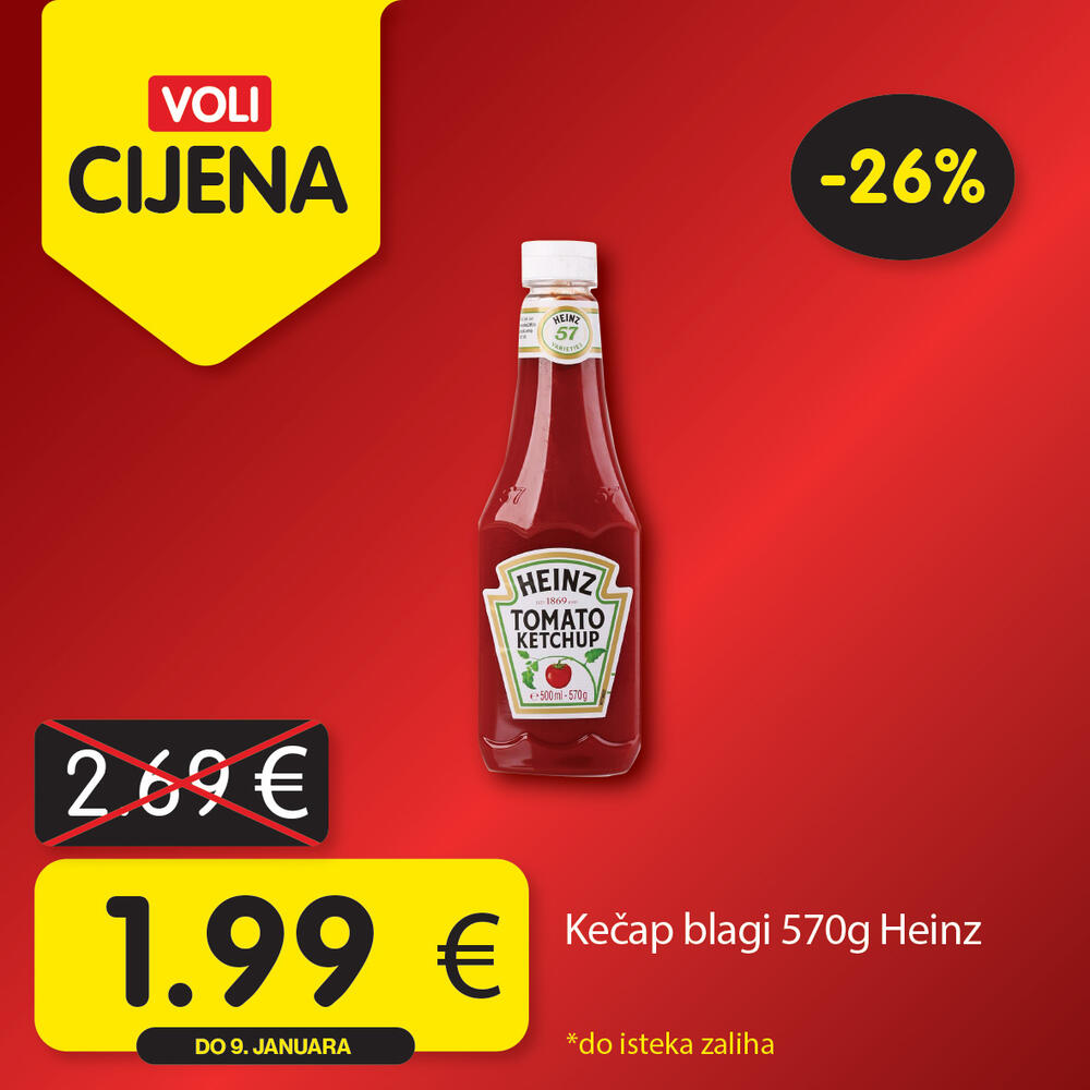 <p>Uživajte u opuštenoj trgovini jer Voli štedi vaš kućni budžet! Obratite pažnju na nove Voli cijene u svim VOLI i Naš diskont marketima.</p>