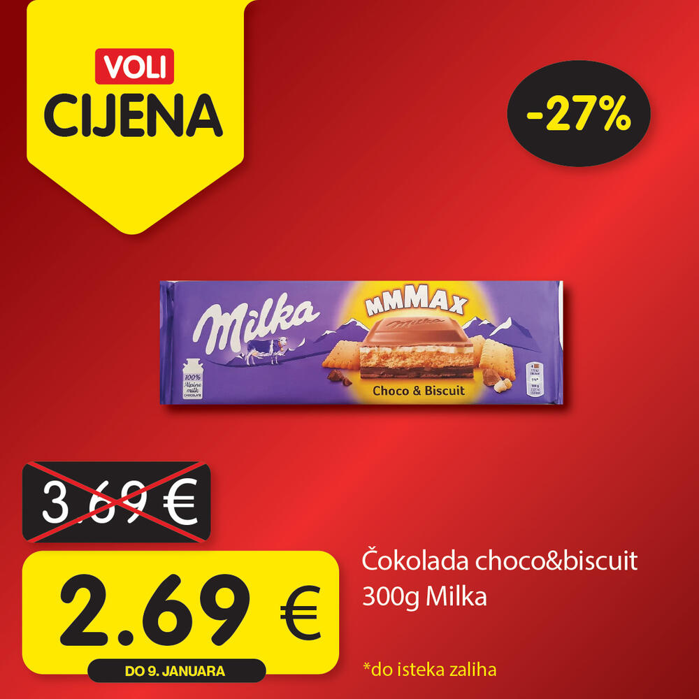 <p>Uživajte u opuštenoj trgovini jer Voli štedi vaš kućni budžet! Obratite pažnju na nove Voli cijene u svim VOLI i Naš diskont marketima.</p>