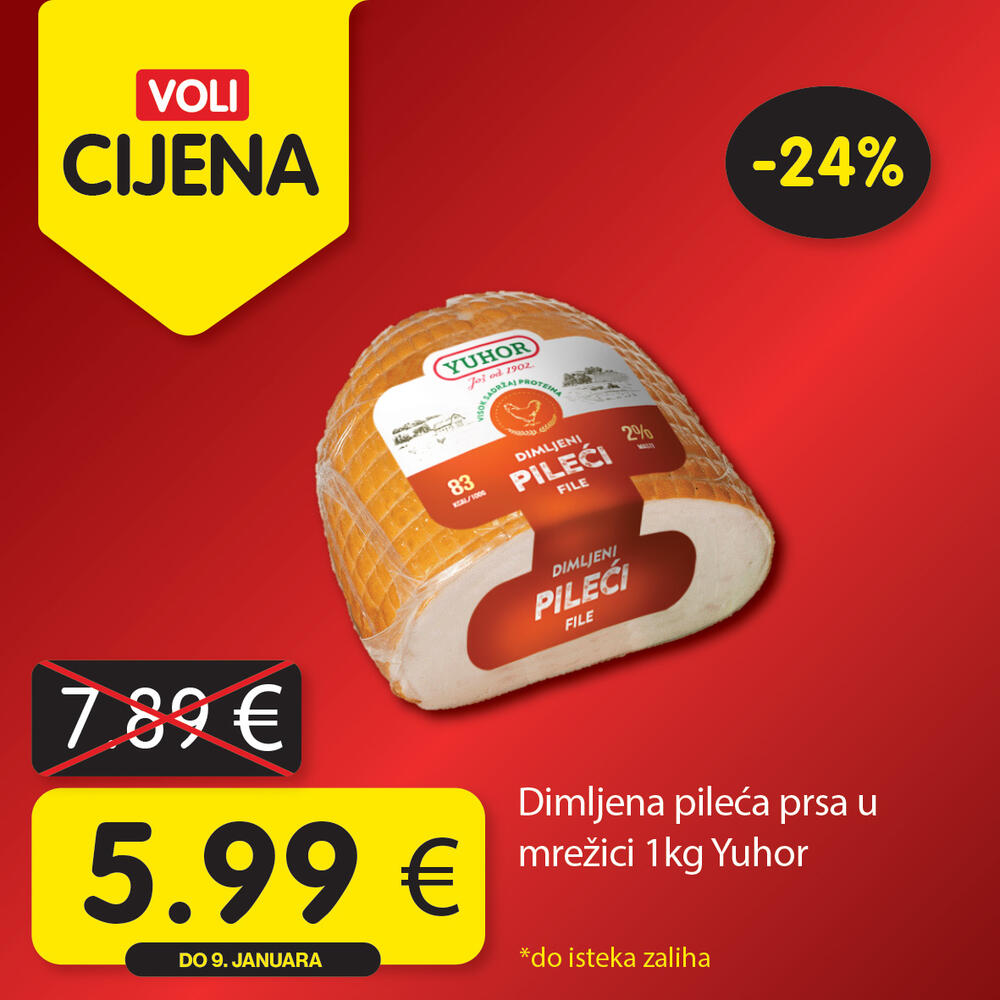 <p>Uživajte u opuštenoj trgovini jer Voli štedi vaš kućni budžet! Obratite pažnju na nove Voli cijene u svim VOLI i Naš diskont marketima.</p>