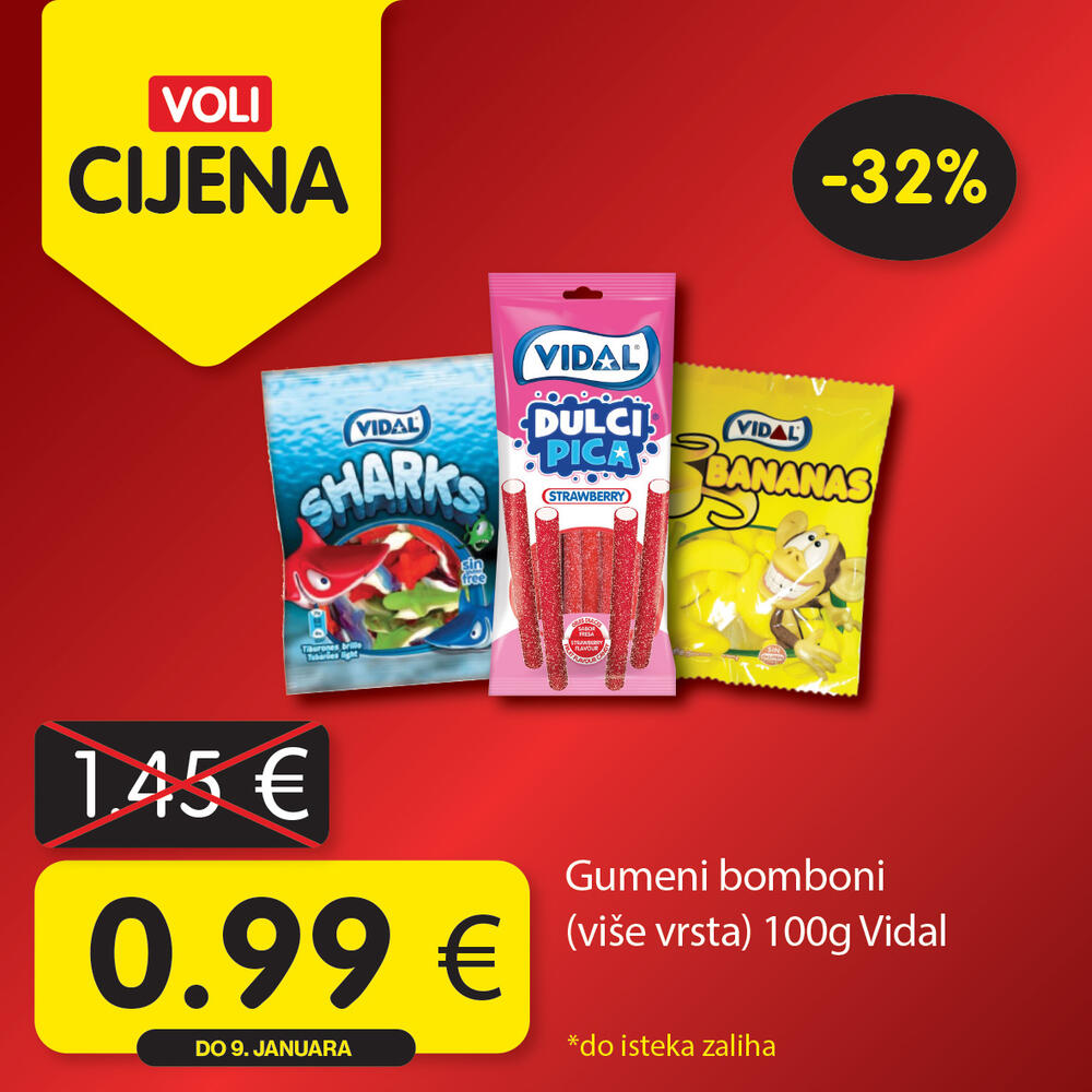 <p>Uživajte u opuštenoj trgovini jer Voli štedi vaš kućni budžet! Obratite pažnju na nove Voli cijene u svim VOLI i Naš diskont marketima.</p>