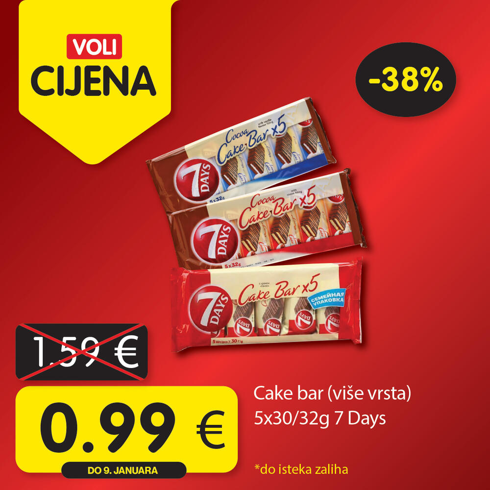 <p>Uživajte u opuštenoj trgovini jer Voli štedi vaš kućni budžet! Obratite pažnju na nove Voli cijene u svim VOLI i Naš diskont marketima.</p>