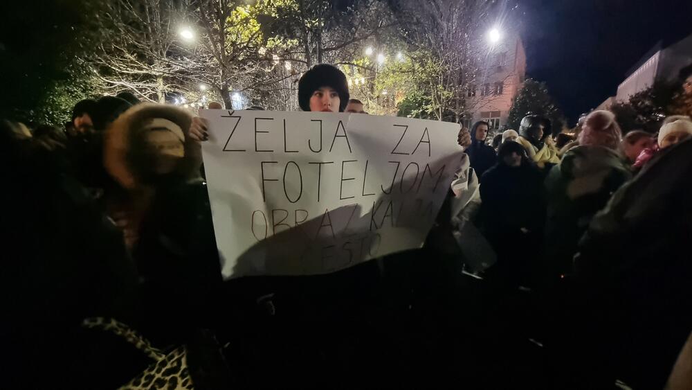 protest Skupština studenti